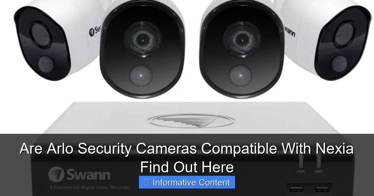 Are Arlo Security Cameras Compatible With Nexia Find Out Here