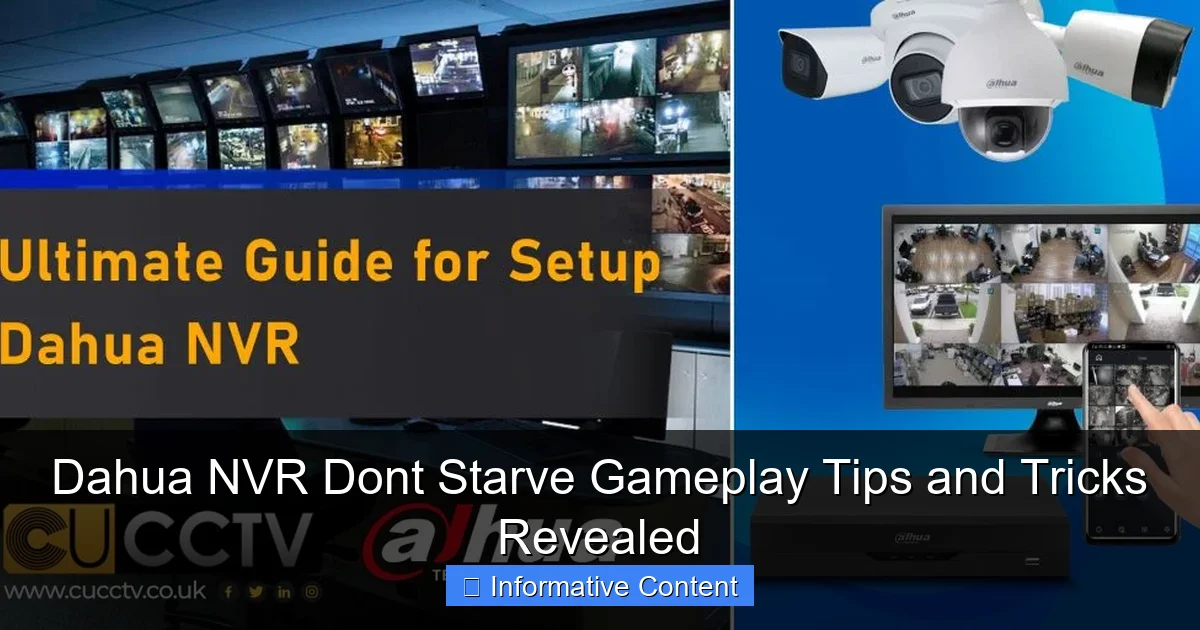 Dahua NVR Dont Starve Gameplay Tips and Tricks Revealed