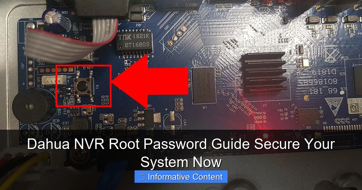 Dahua NVR Root Password Guide Secure Your System Now
