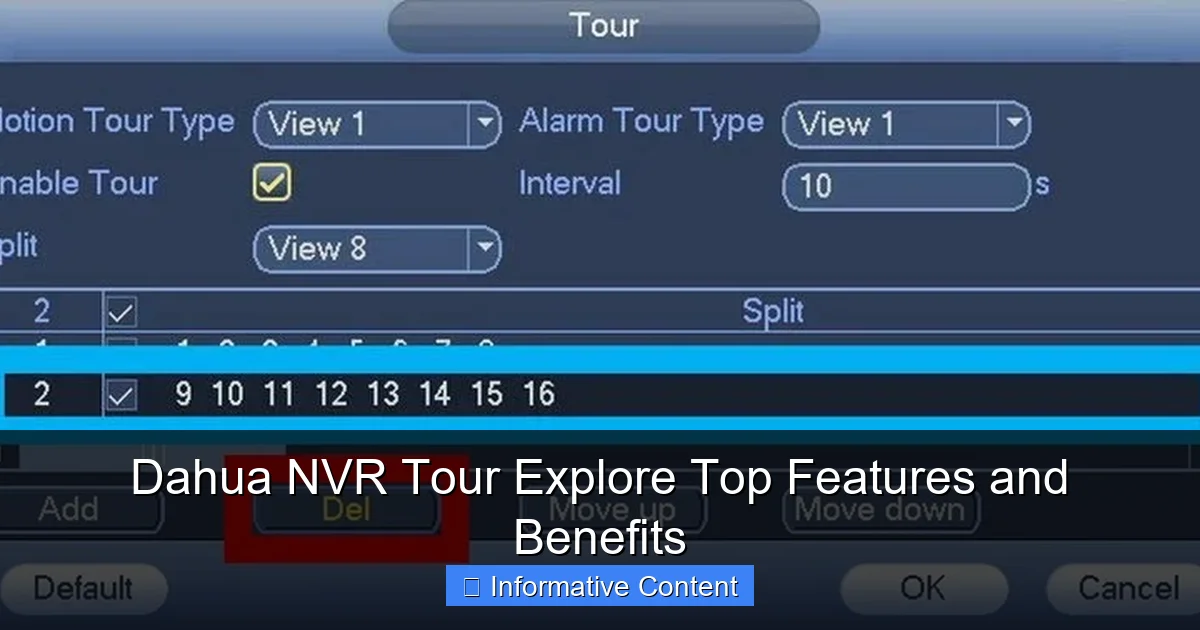 Dahua NVR Tour Explore Top Features and Benefits