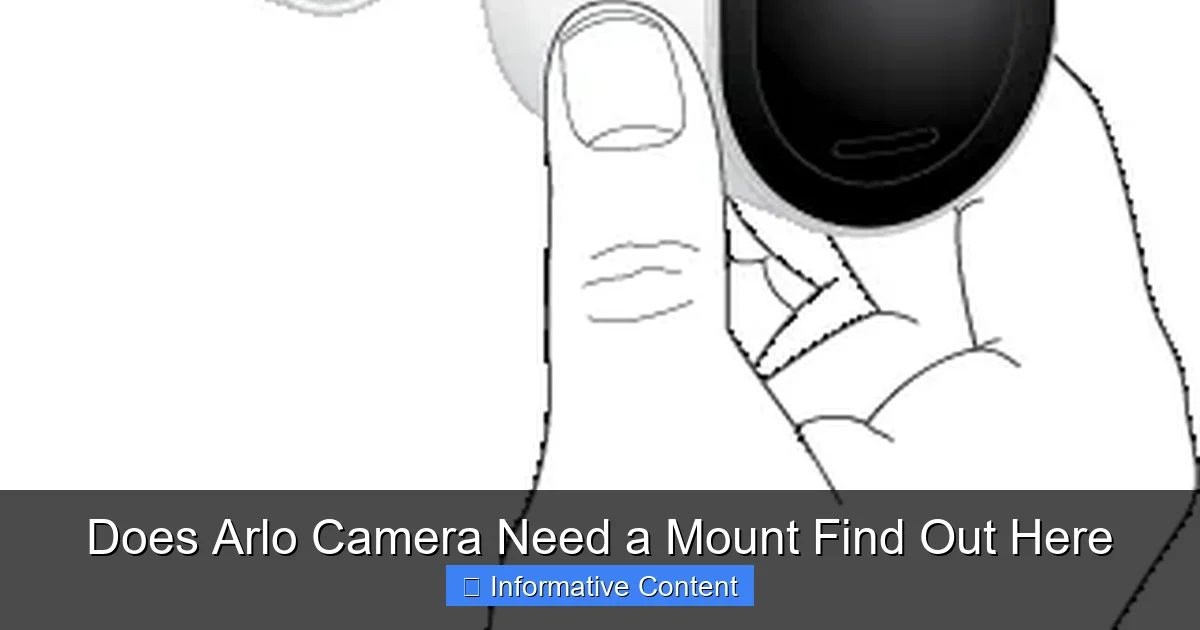Does Arlo Camera Need a Mount Find Out Here