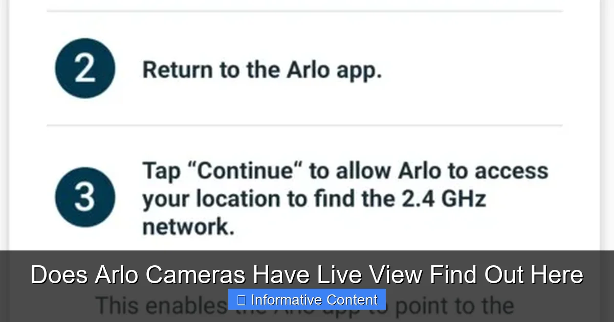Does Arlo Cameras Have Live View Find Out Here
