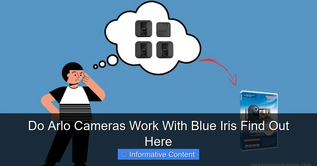 Do Arlo Cameras Work With Blue Iris Find Out Here
