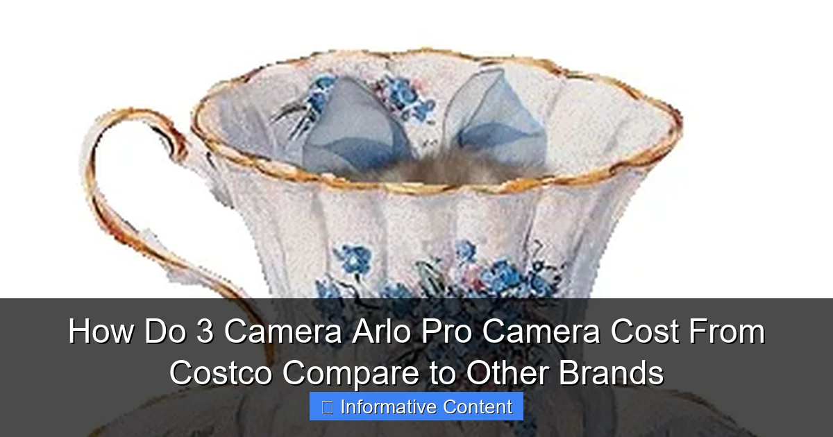 How Do 3 Camera Arlo Pro Camera Cost From Costco Compare to Other Brands