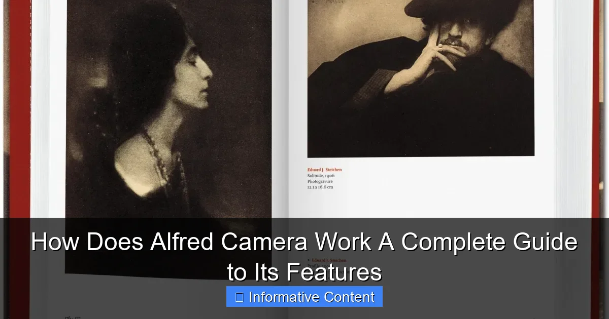 How Does Alfred Camera Work A Complete Guide to Its Features