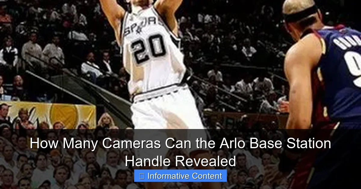 How Many Cameras Can the Arlo Base Station Handle Revealed