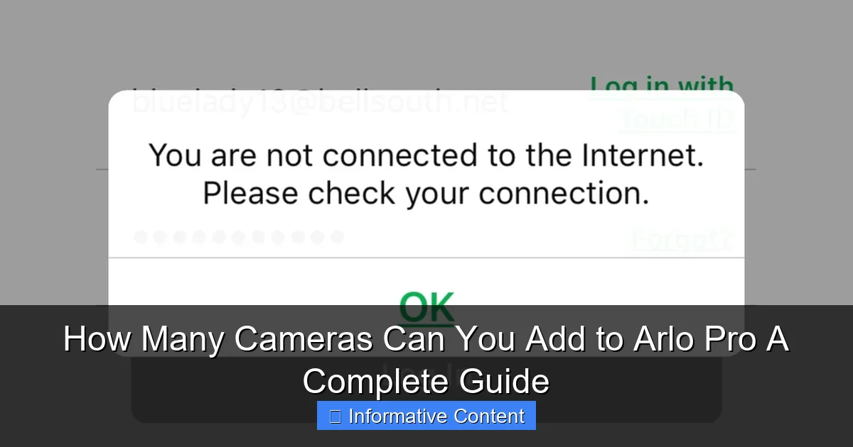 How Many Cameras Can You Add to Arlo Pro A Complete Guide