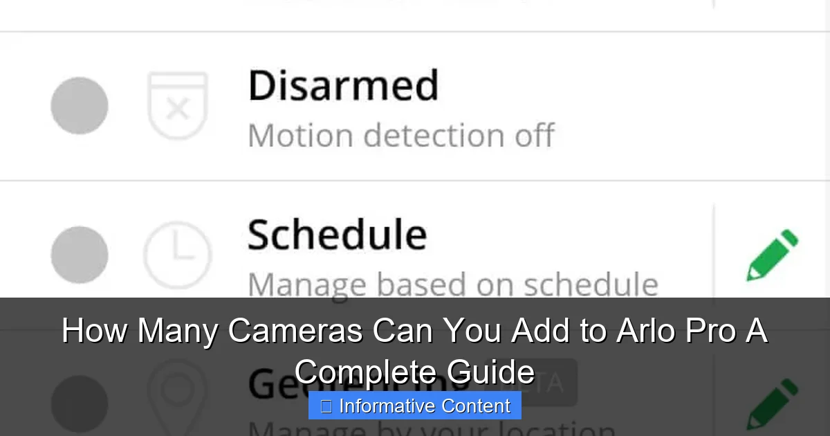 How Many Cameras Can You Add to Arlo Pro A Complete Guide