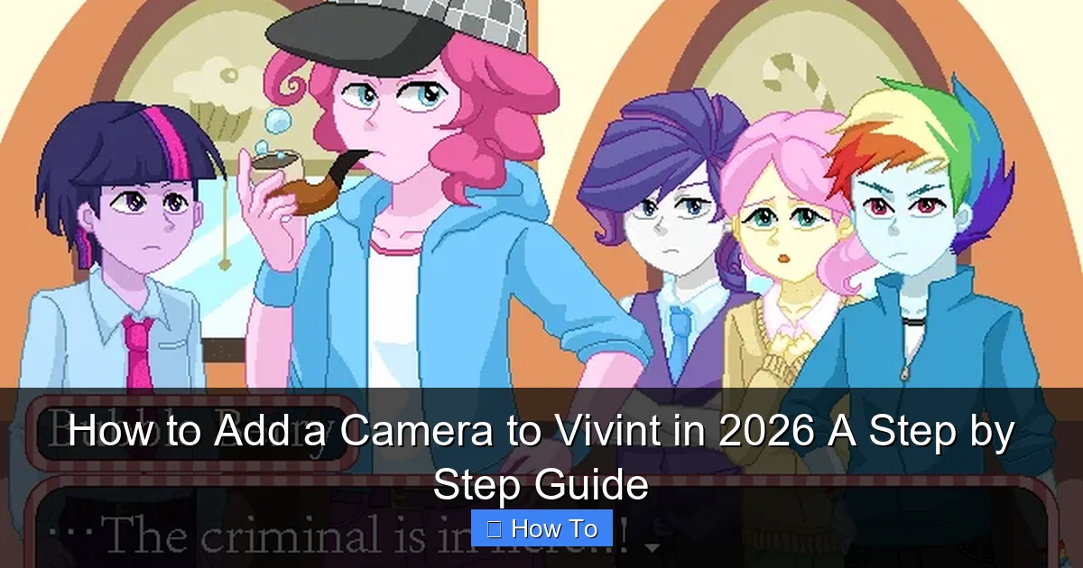 How to Add a Camera to Vivint in 2026 A Step by Step Guide