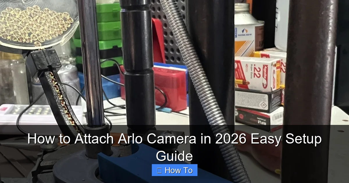 How to Attach Arlo Camera in 2026 Easy Setup Guide