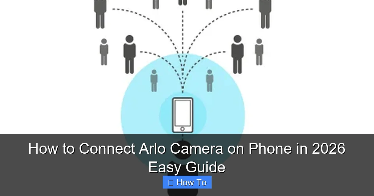 How to Connect Arlo Camera on Phone in 2026 Easy Guide