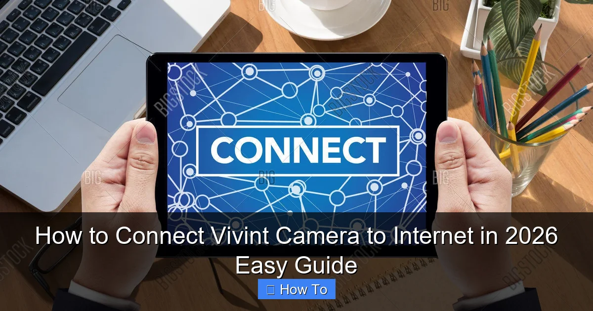 How to Connect Vivint Camera to Internet in 2026 Easy Guide