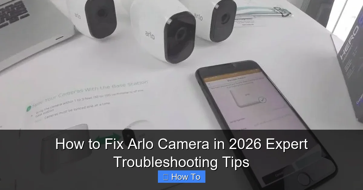 How to Fix Arlo Camera in 2026 Expert Troubleshooting Tips