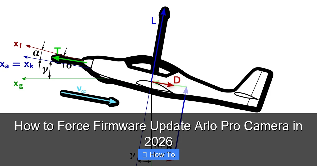 How to Force Firmware Update Arlo Pro Camera in 2026