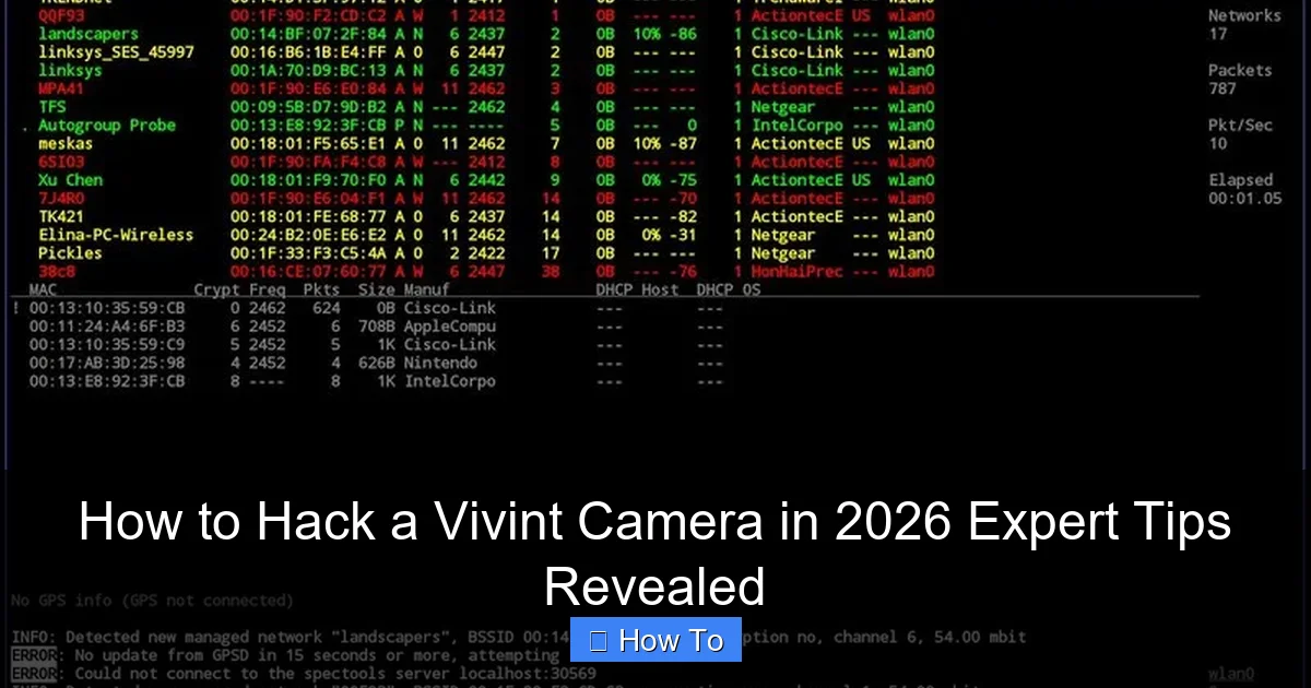 How to Hack a Vivint Camera in 2026 Expert Tips Revealed