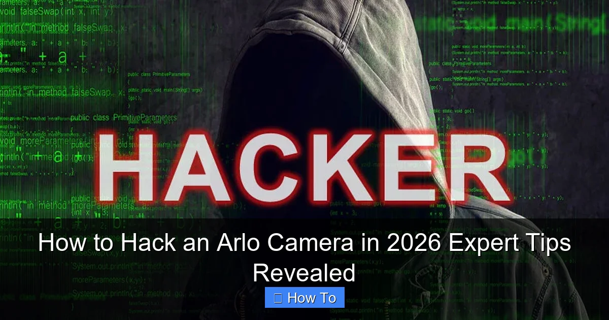 How to Hack an Arlo Camera in 2026 Expert Tips Revealed
