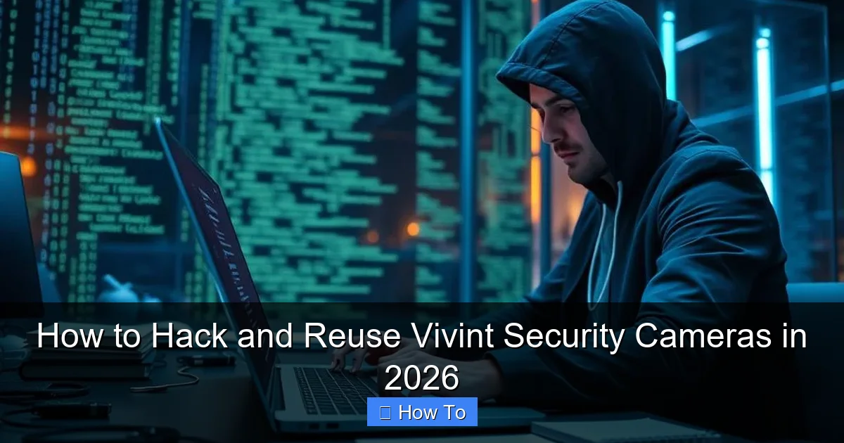 How to Hack and Reuse Vivint Security Cameras in 2026