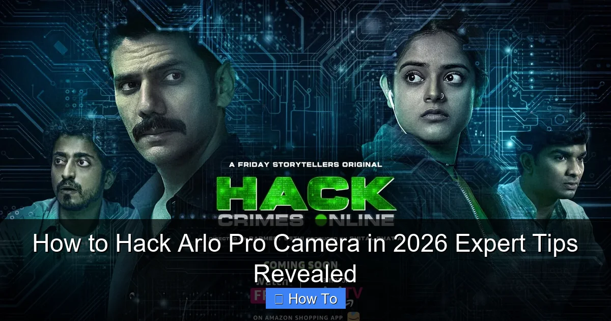 How to Hack Arlo Pro Camera in 2026 Expert Tips Revealed