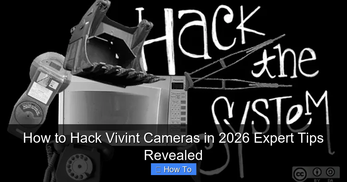 How to Hack Vivint Cameras in 2026 Expert Tips Revealed