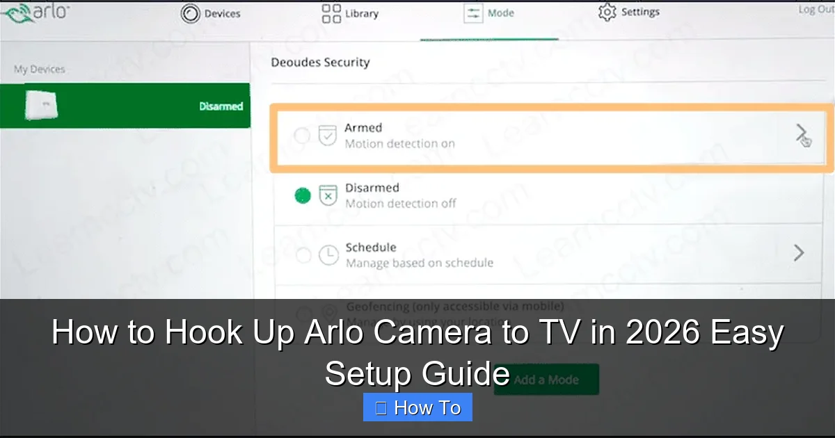 How to Hook Up Arlo Camera to TV in 2026 Easy Setup Guide