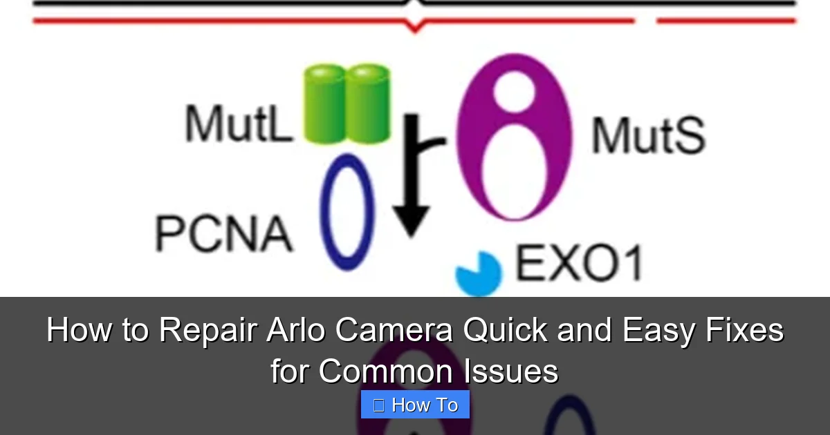 How to Repair Arlo Camera Quick and Easy Fixes for Common Issues