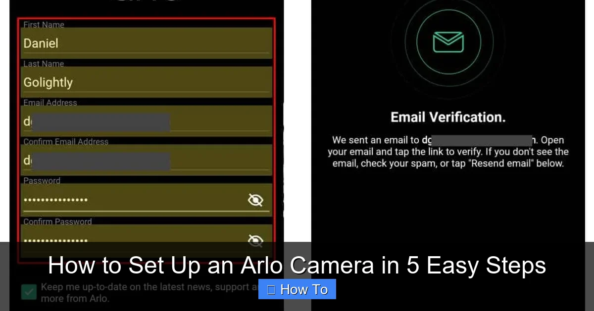 How to Set Up an Arlo Camera in 5 Easy Steps