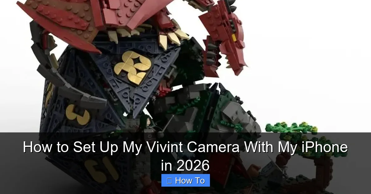 How to Set Up My Vivint Camera With My iPhone in 2026