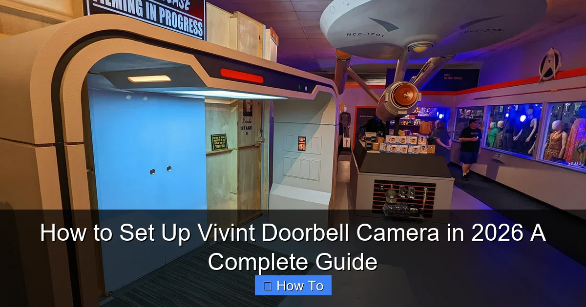 How to Set Up Vivint Doorbell Camera in 2026 A Complete Guide