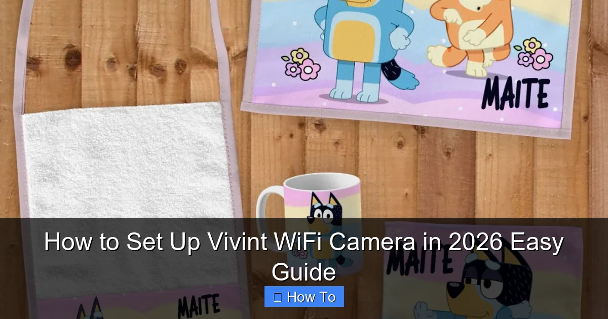 How to Set Up Vivint WiFi Camera in 2026 Easy Guide