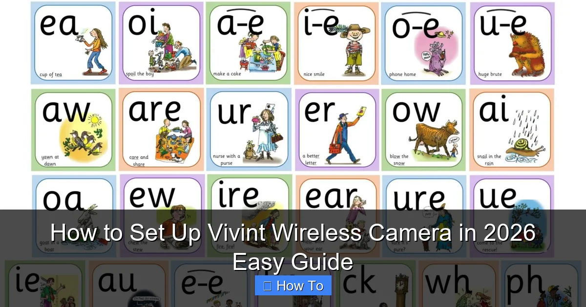 How to Set Up Vivint Wireless Camera in 2026 Easy Guide