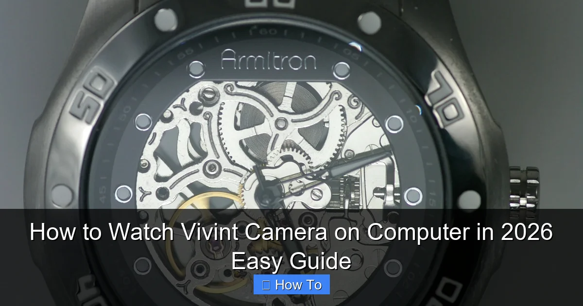 How to Watch Vivint Camera on Computer in 2026 Easy Guide