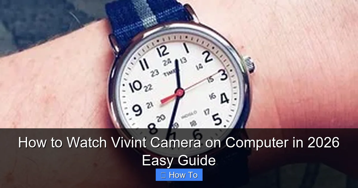 How to Watch Vivint Camera on Computer in 2026 Easy Guide