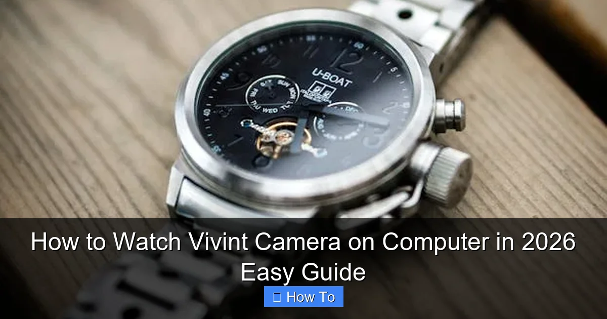 How to Watch Vivint Camera on Computer in 2026 Easy Guide