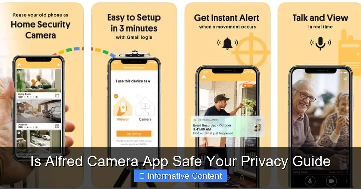 Is Alfred Camera App Safe Your Privacy Guide