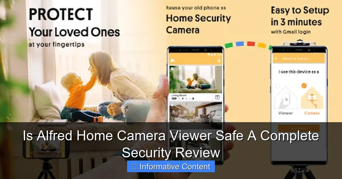 Is Alfred Home Camera Viewer Safe A Complete Security Review
