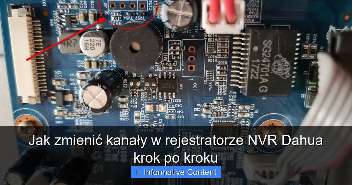 Jak zmienić kanały w rejestratorze NVR Dahua krok po kroku
