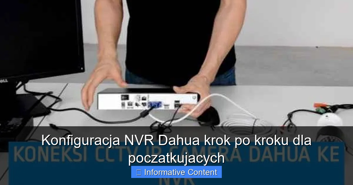 Konfiguracja NVR Dahua krok po kroku dla poczatkujacych
