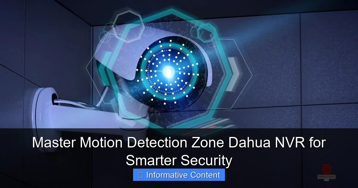 Master Motion Detection Zone Dahua NVR for Smarter Security
