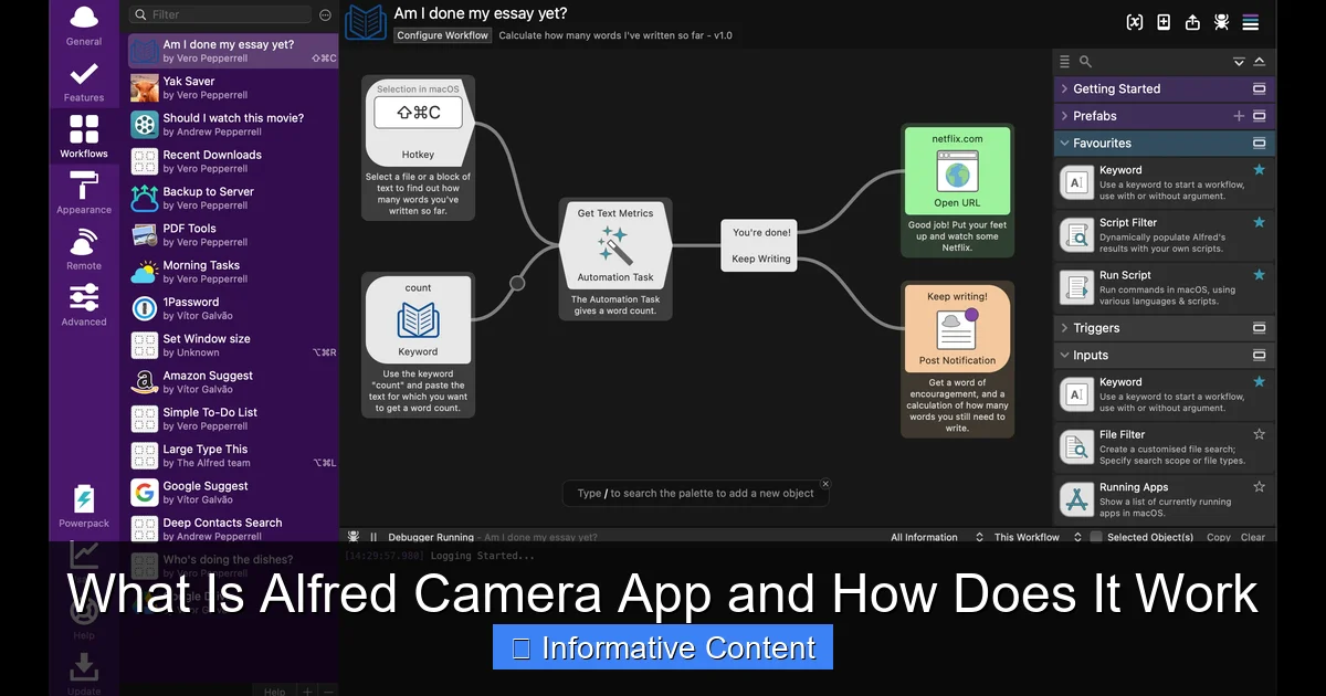 What Is Alfred Camera App and How Does It Work