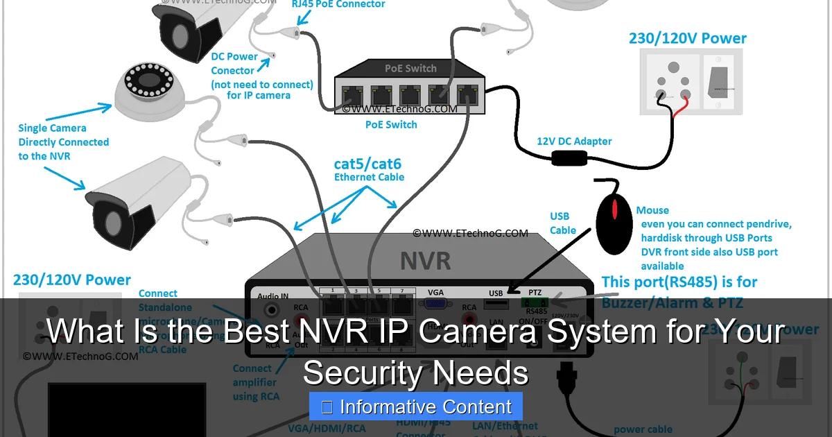 What Is the Best NVR IP Camera System for Your Security Needs