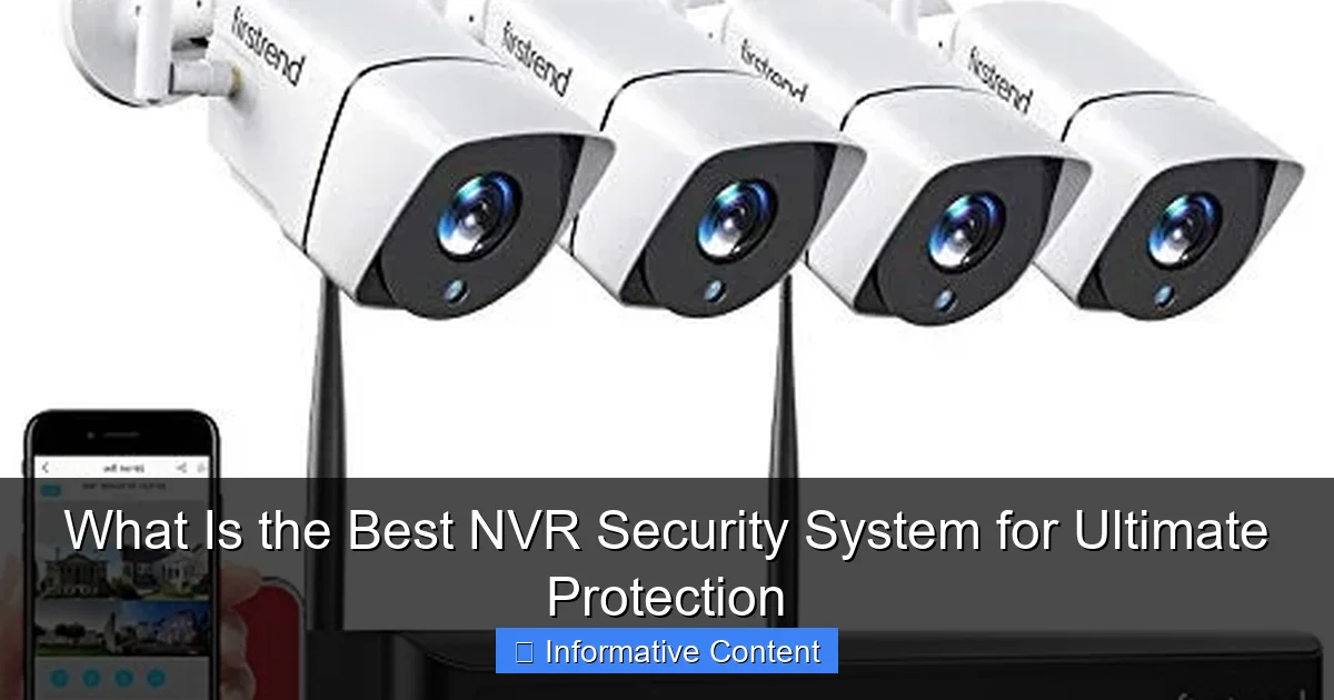 What Is the Best NVR Security System for Ultimate Protection