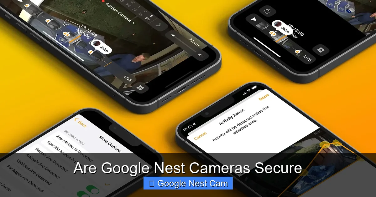 Are Google Nest Cameras Secure