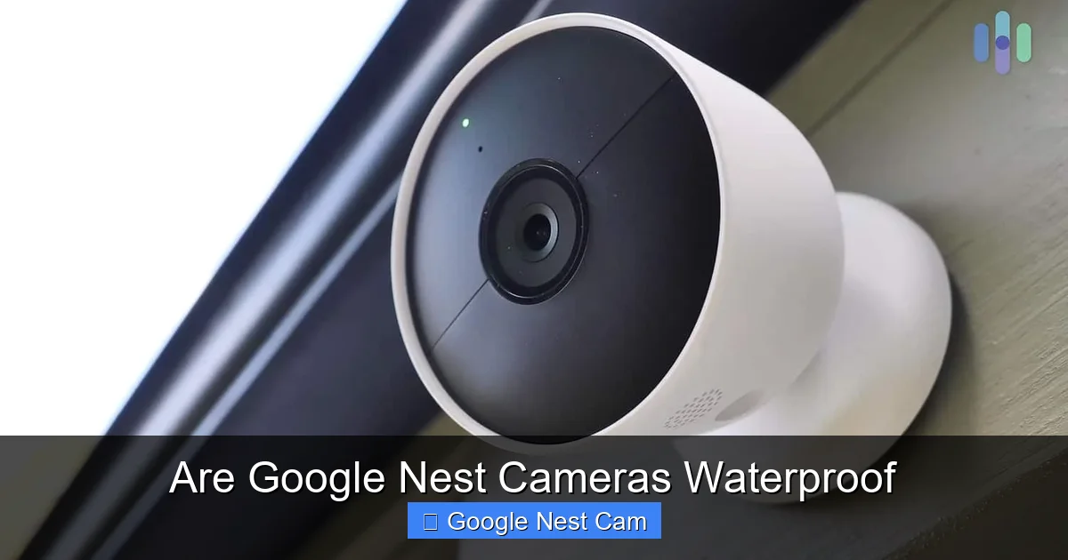 Are Google Nest Cameras Waterproof