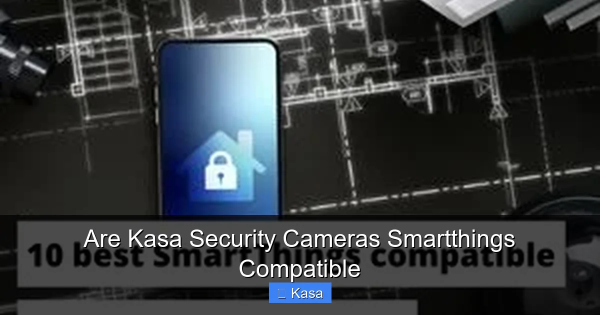 Are Kasa Security Cameras Smartthings Compatible