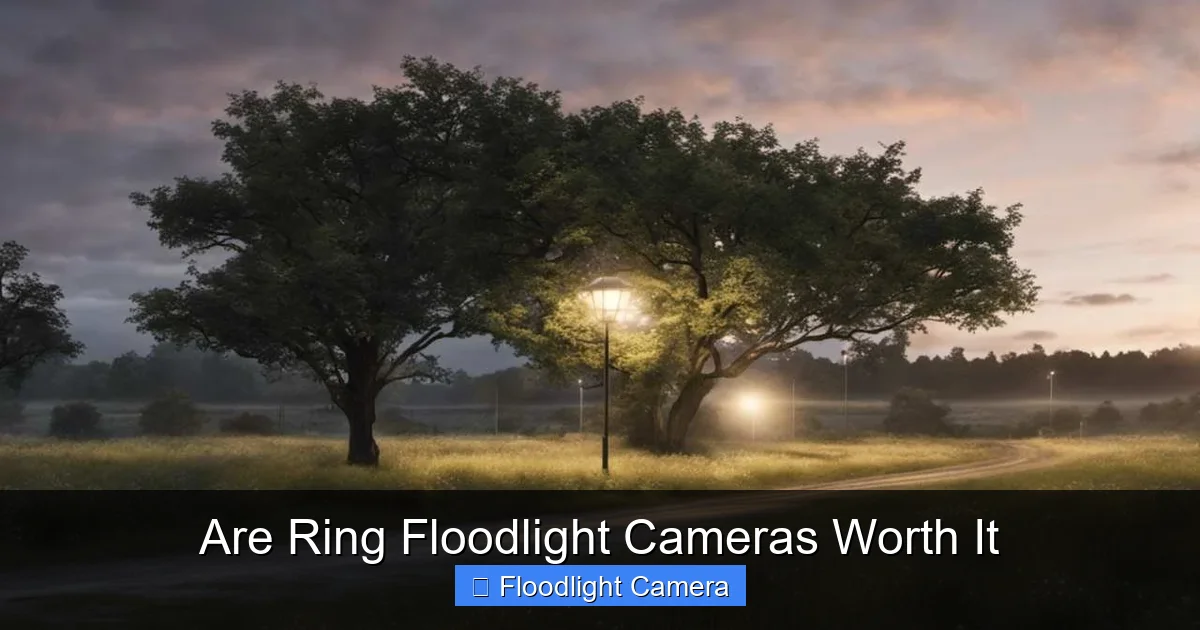 Are Ring Floodlight Cameras Worth It