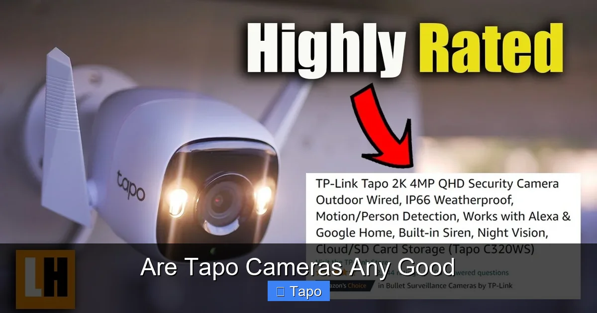 Are Tapo Cameras Any Good