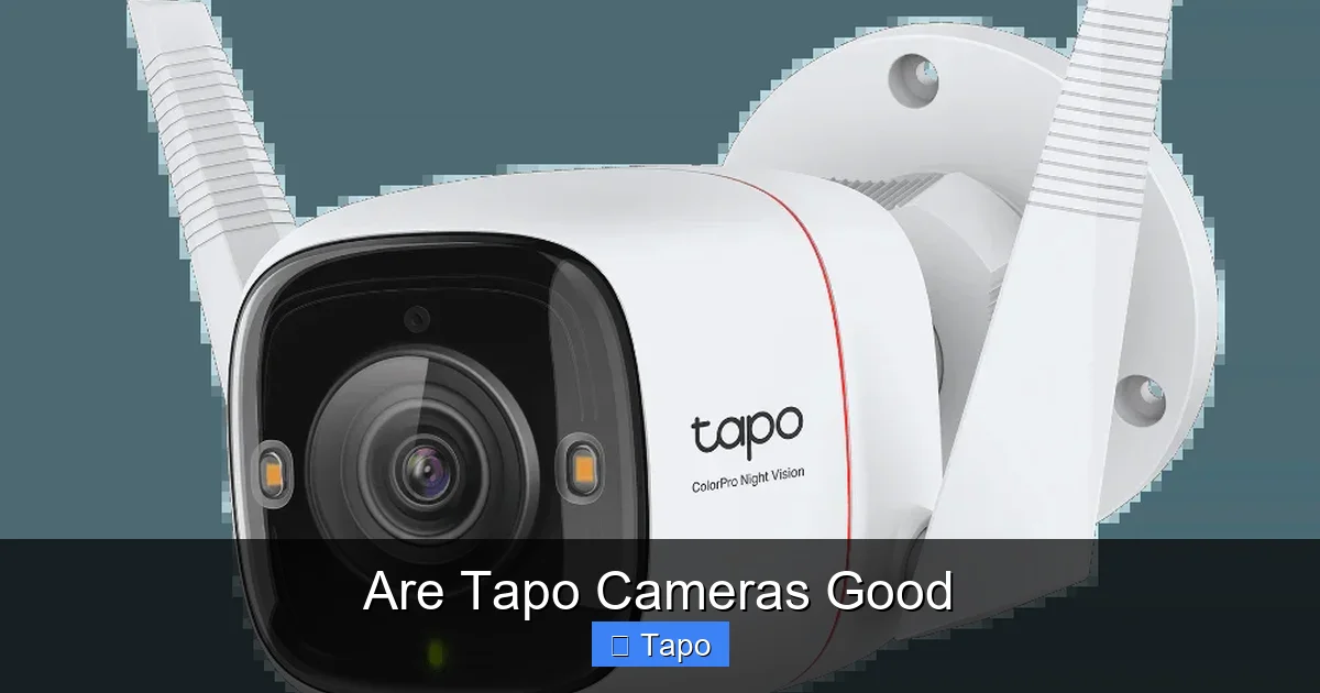 Are Tapo Cameras Good