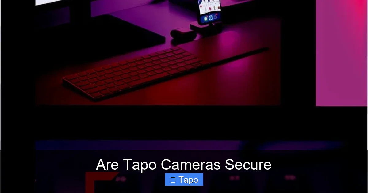 Are Tapo Cameras Secure