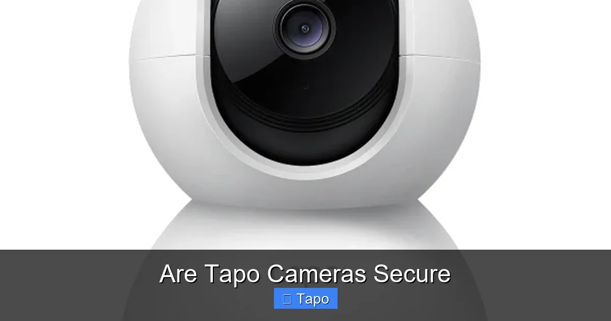 Are Tapo Cameras Secure