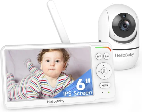 HelloBaby Baby Monitor 6" Worl